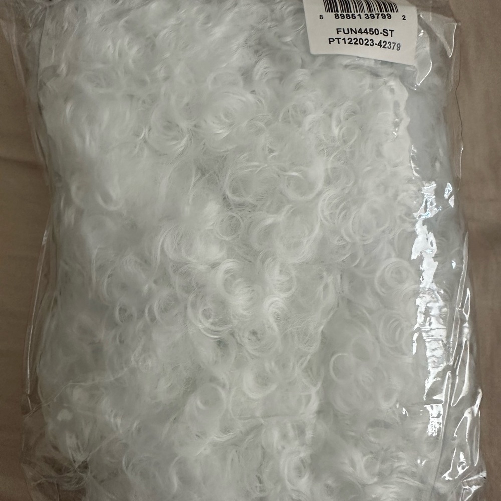 White clown wig - NWT